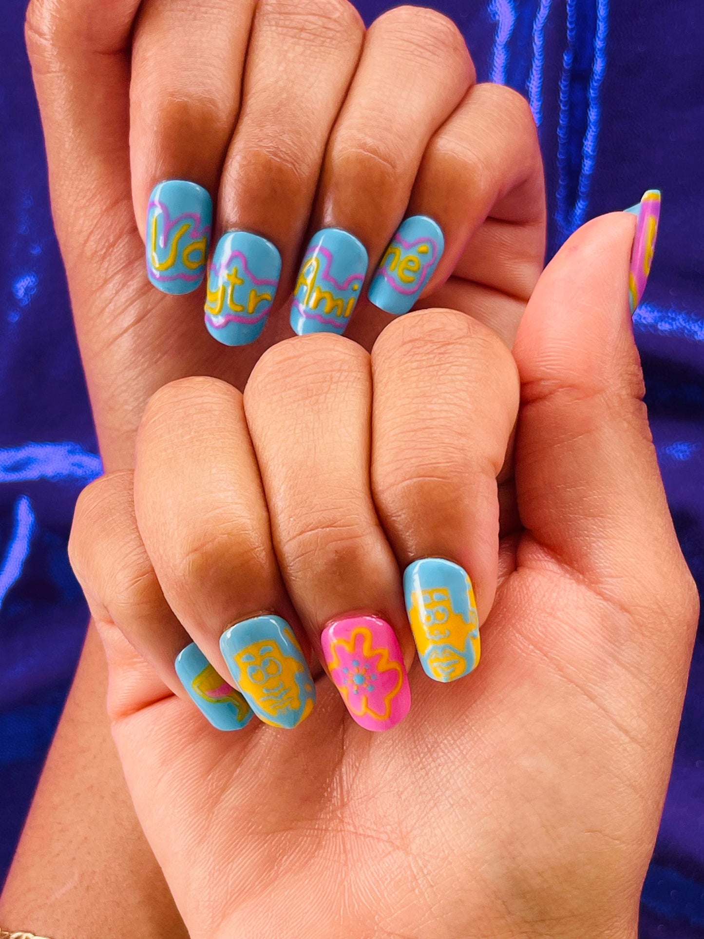 custom luxury lacquer press-ons