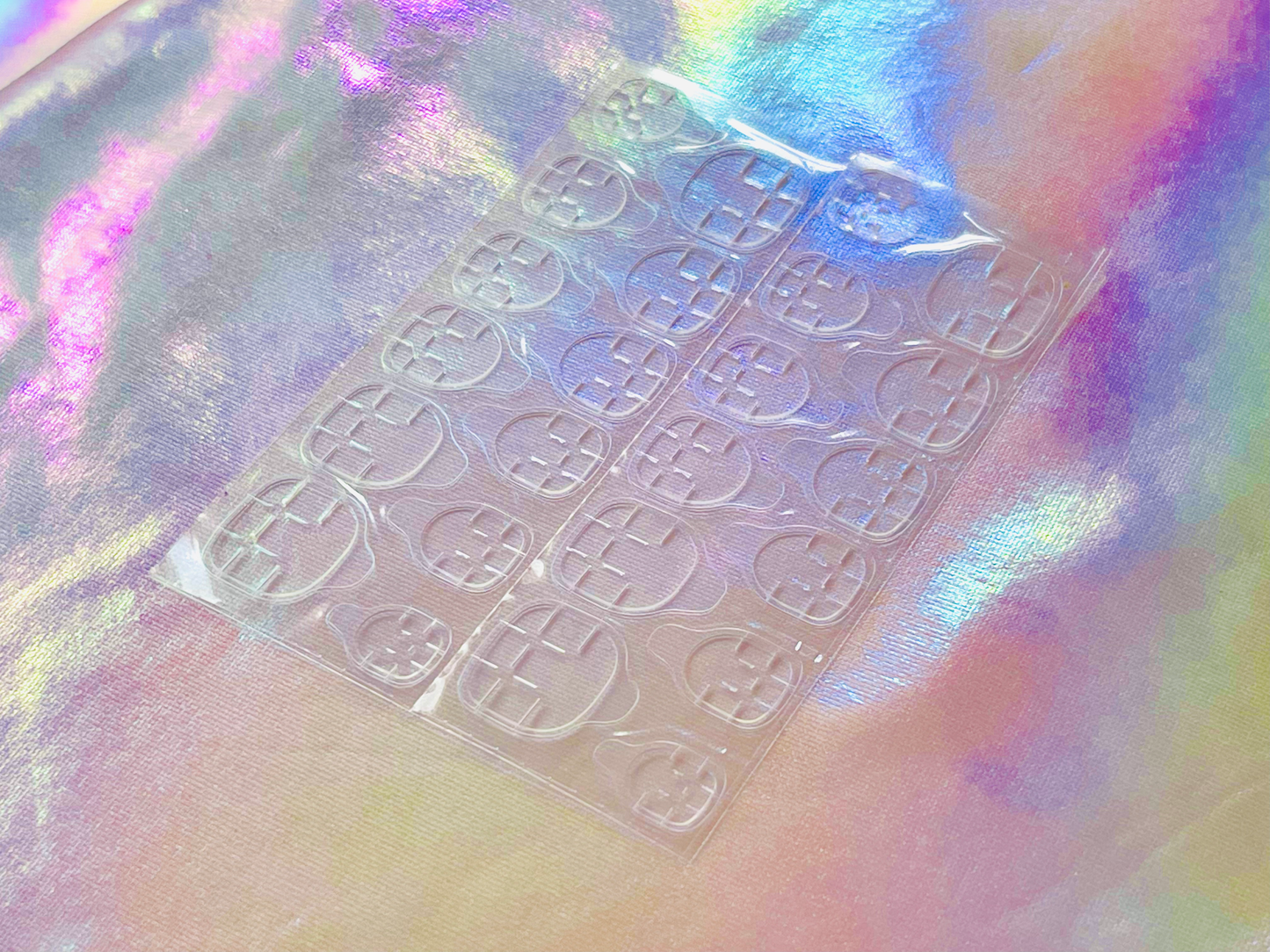 nail adhesive tabs
